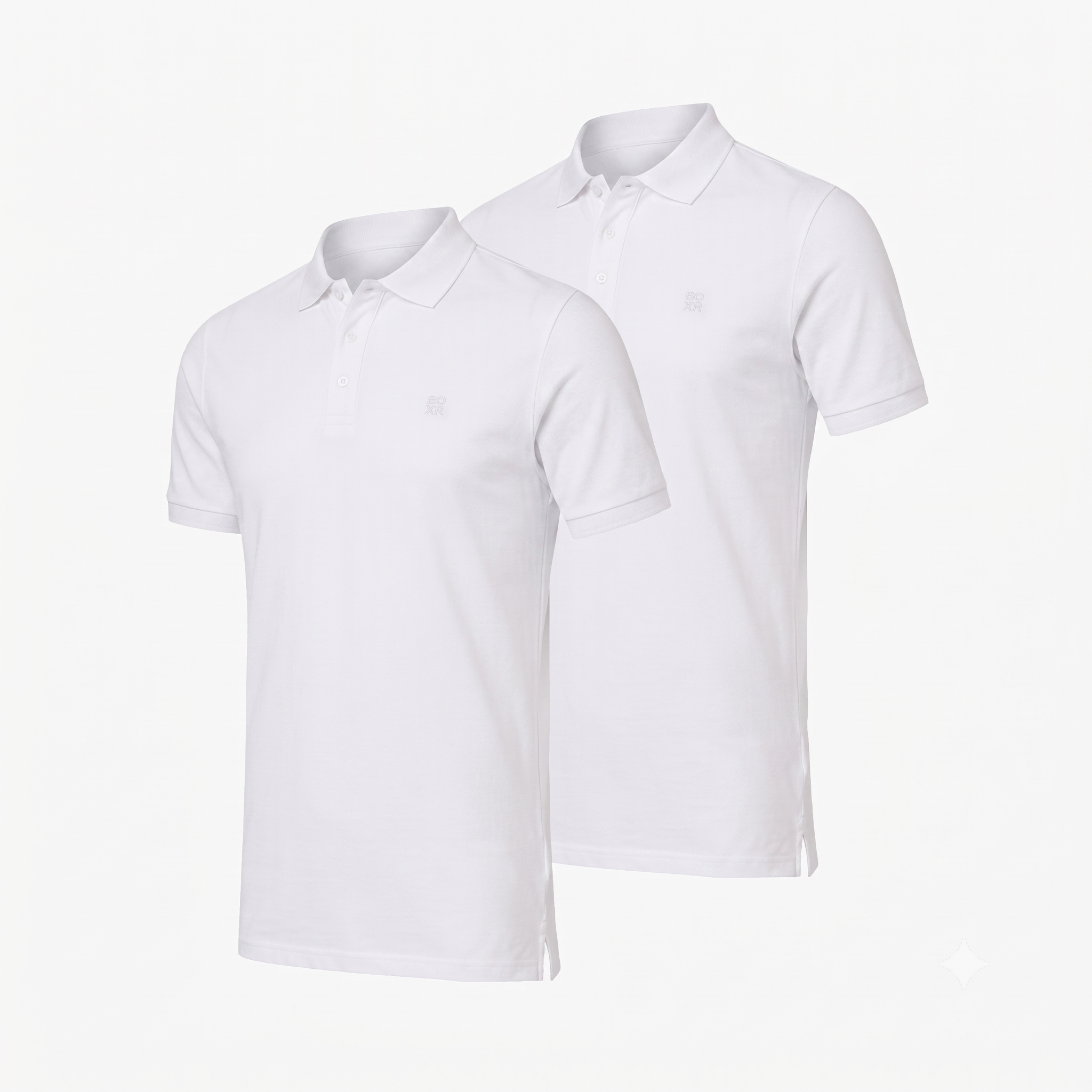 Bambus poloshirts 2-pak 