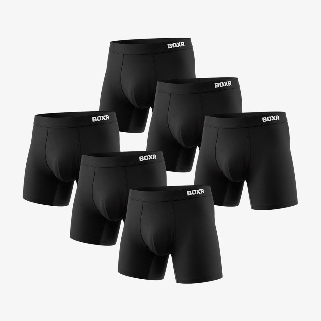 Bamboo Boxer Shorts Active 6-Pack
