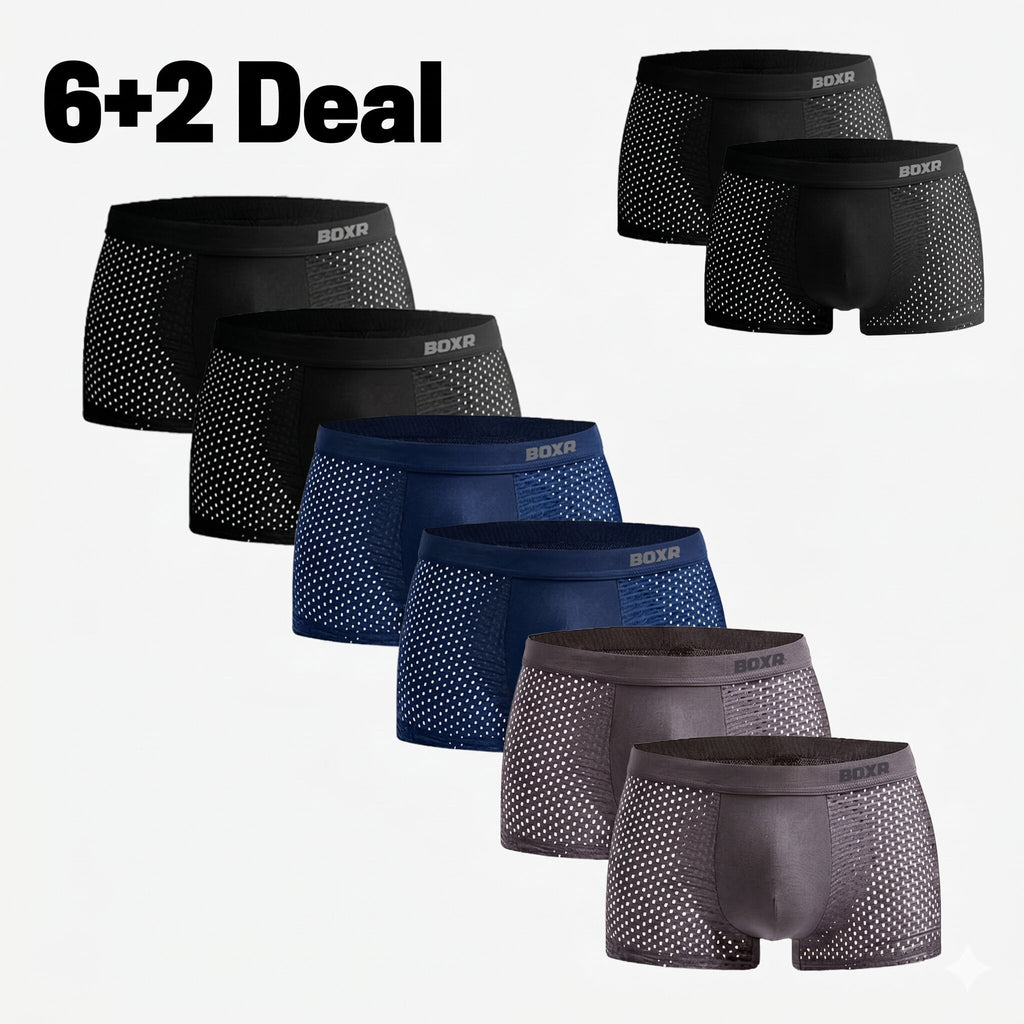 Bamboo Boxer Shorts Original Buy 6, Get 2 Free