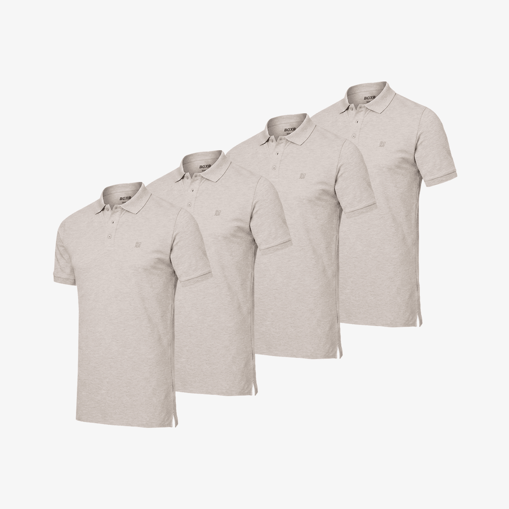Bamboo Polo Shirts 4-Pack