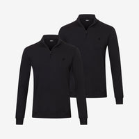 Bamboo Quarter-Zip Pullovers 2-Pack