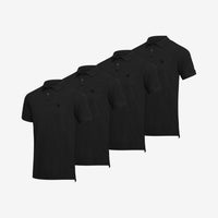 Bamboo Polo Shirts 4-Pack
