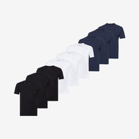 Bamboo T-Shirt (Regular Fit) Multicolor 9-Pack